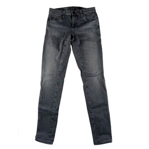 AG Adriano Goldschmied The Legging Super Skinny jeans grey women's size 24R